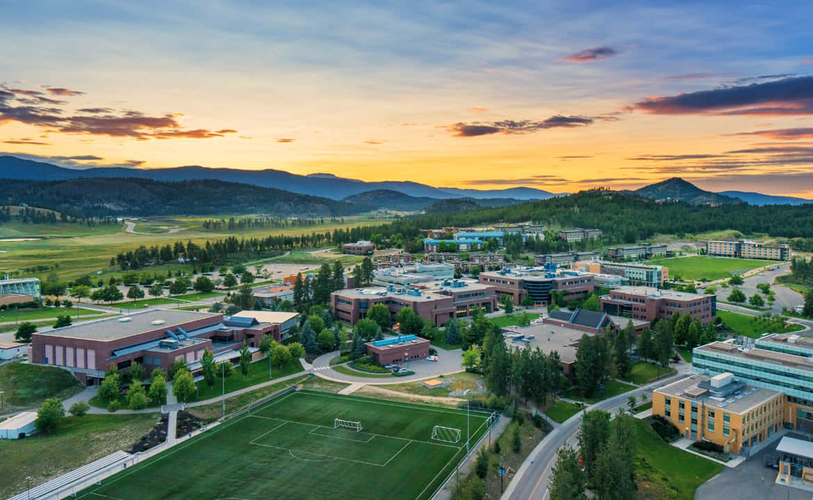 A photo of the University of British Columbia.