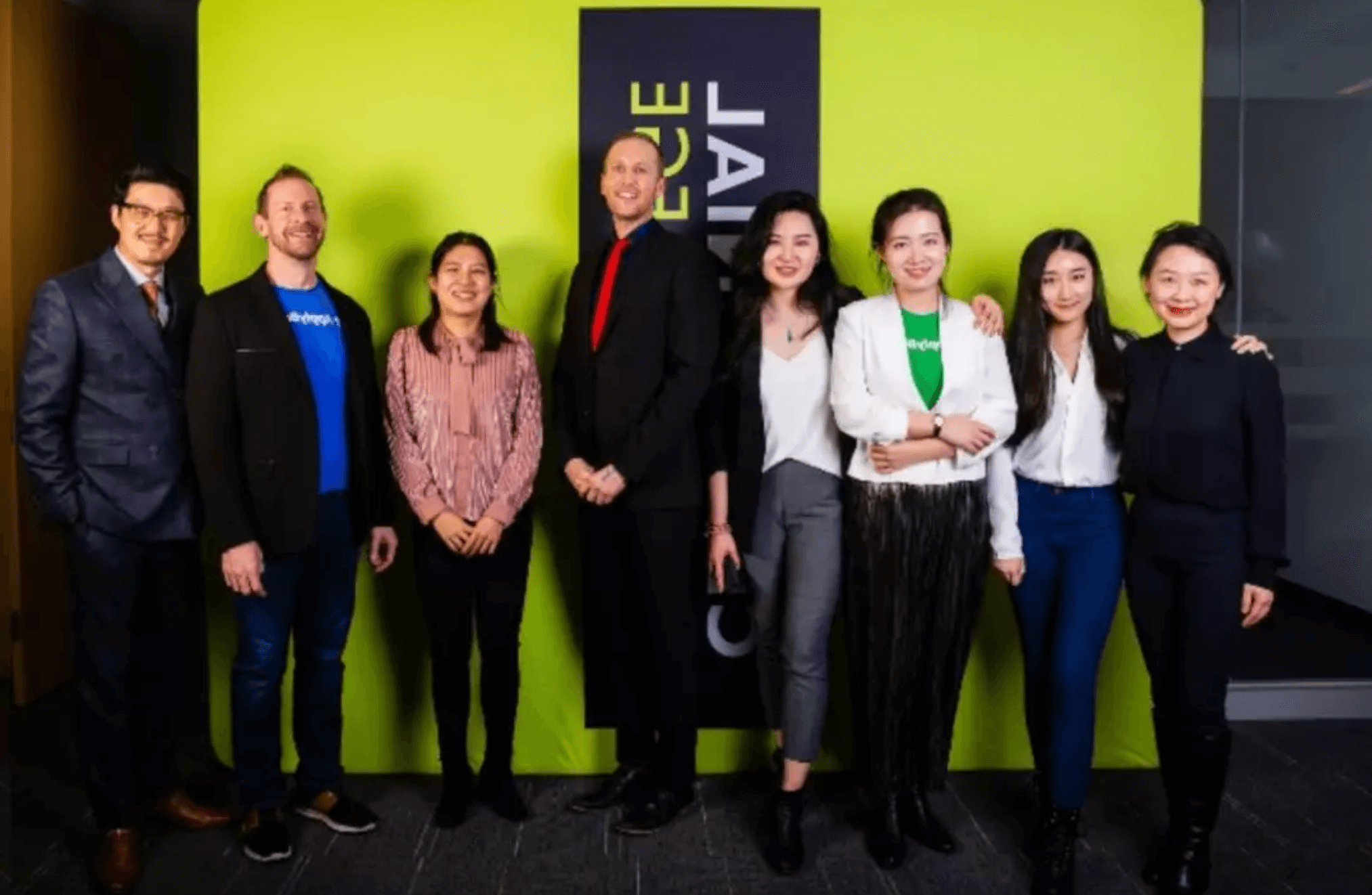 ApplyBoard's China Team posing with Centennial partners