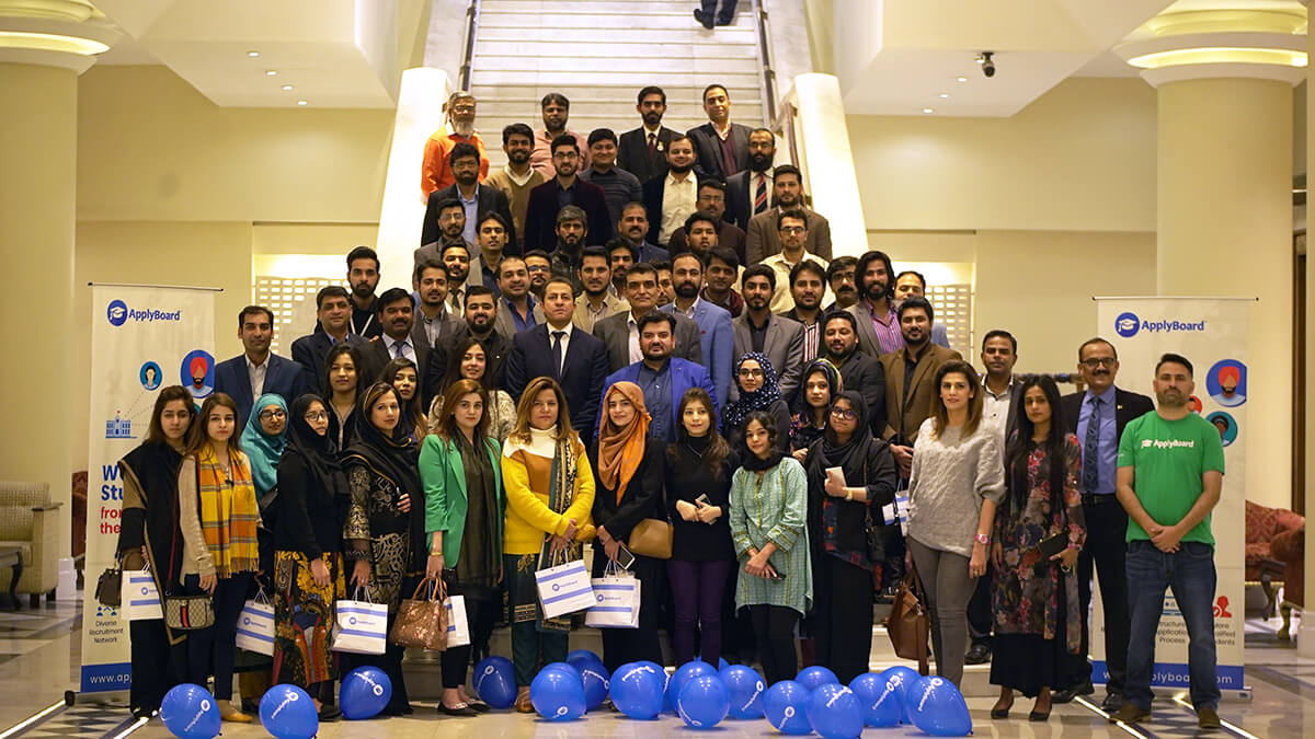 Guests at Pakistan's ApplyBoard 101 event