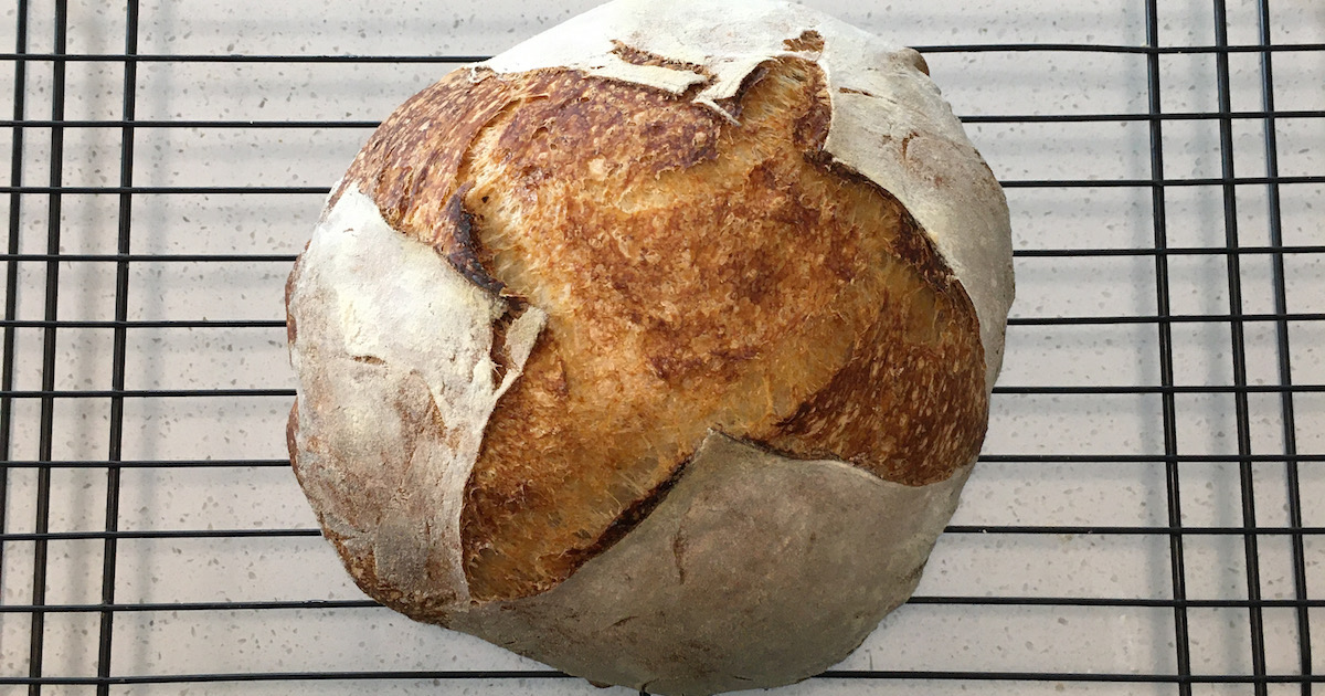 Katieâs sourdough bread