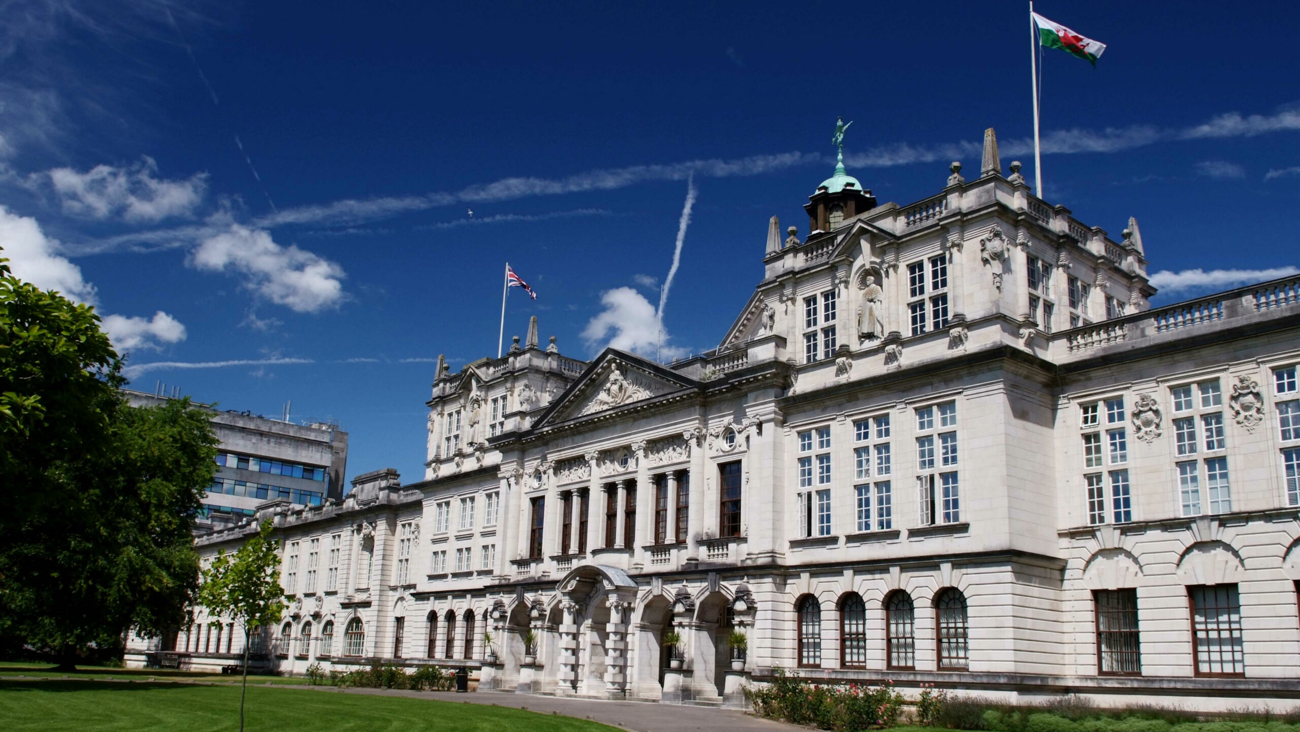 Cardiff University campus