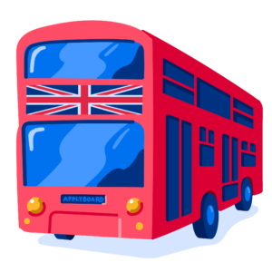 Illustration of double decker bus