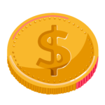 Illustration of Canadian dollar