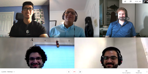 ApplyBoard staff in a virtual team meeting