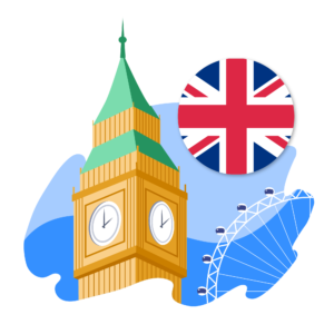 Illustration of Union Jack and Ben Ben