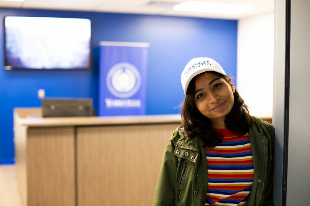 Photograph of Yorkville University student