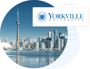 Toronto Scene with Yorkville Logo