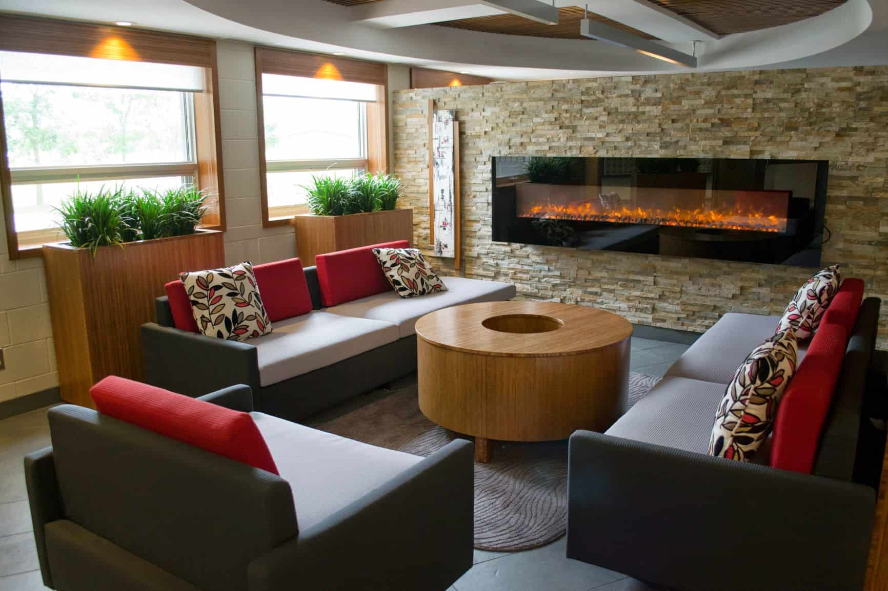Photo of St. Lawrence College Residence Lounge