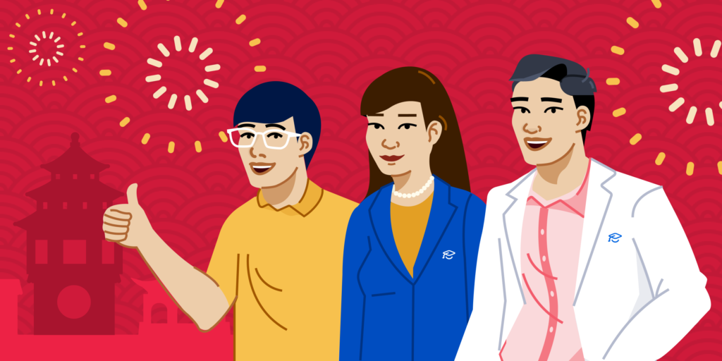 Illustration of ApplyBoard China Team