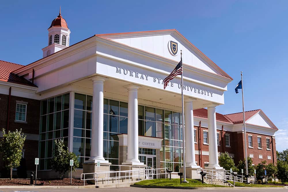 A photo of Murray State University campus.