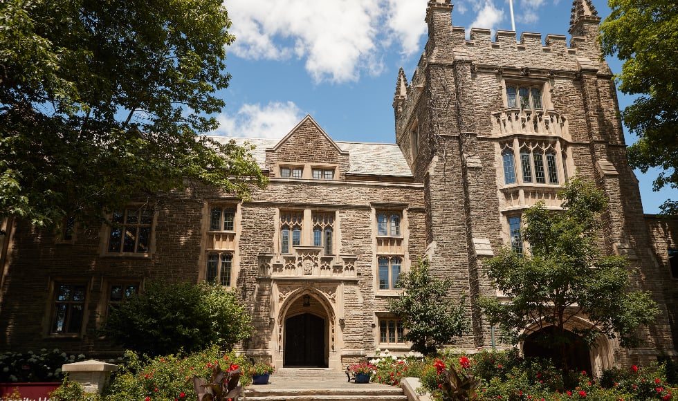 A photo of McMaster University Campus.