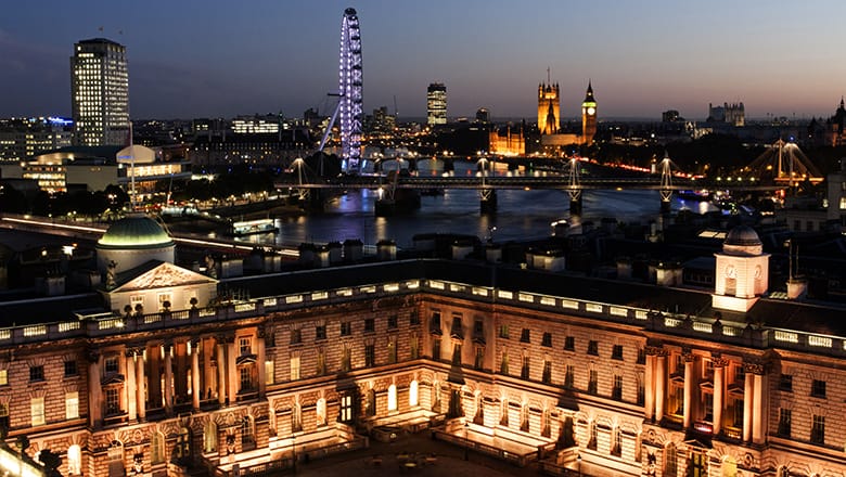 A photo of King's College London.