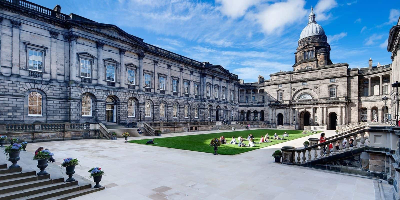 A photo of the University of Edinburgh.