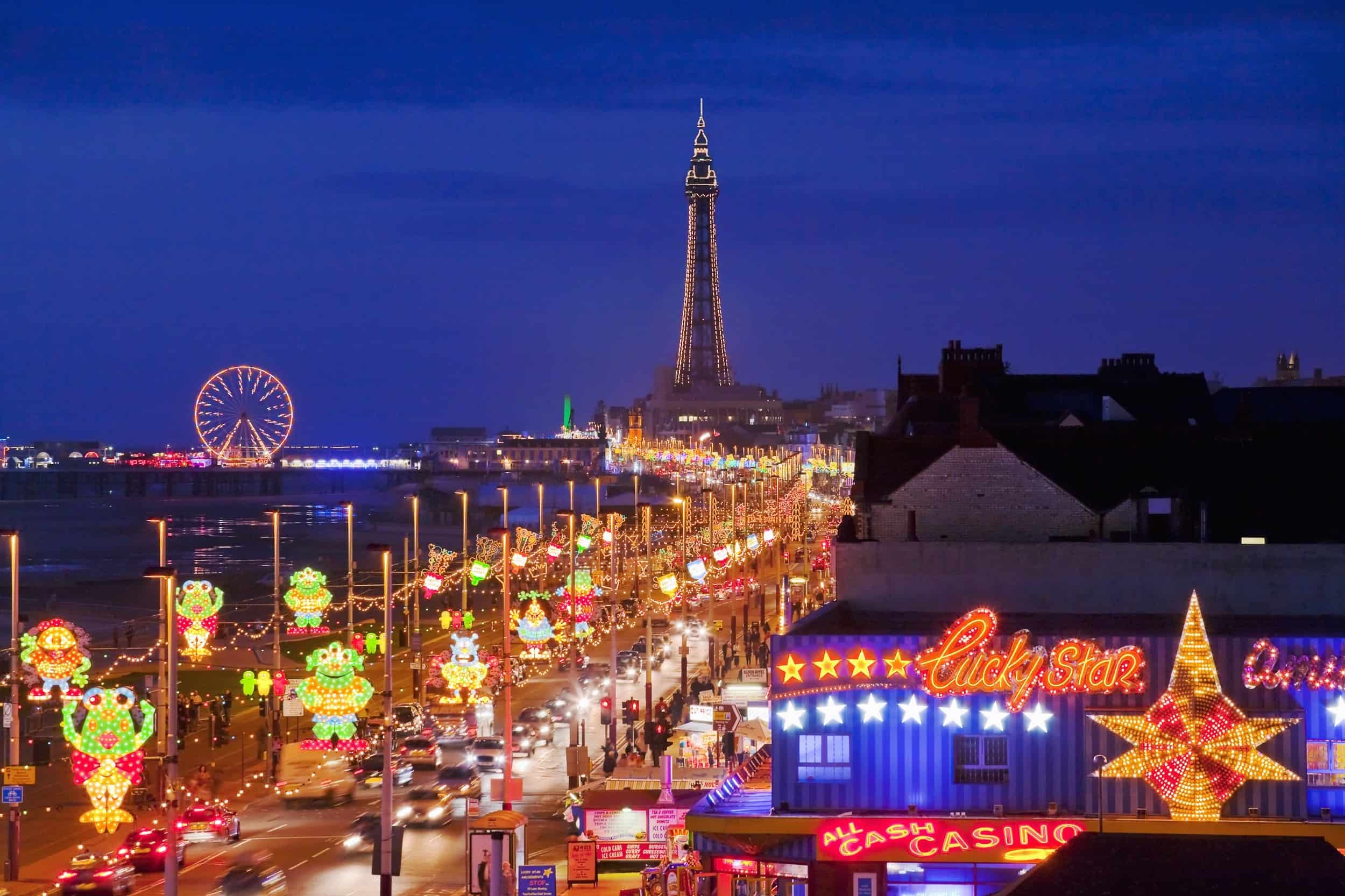 A photo of Blackpool, Lancashire.