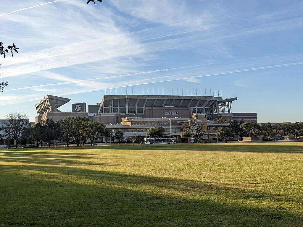 Kyle Field at Texas A&M University in the USA.